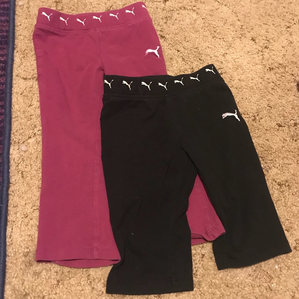 Girls 2T puma yoga pants